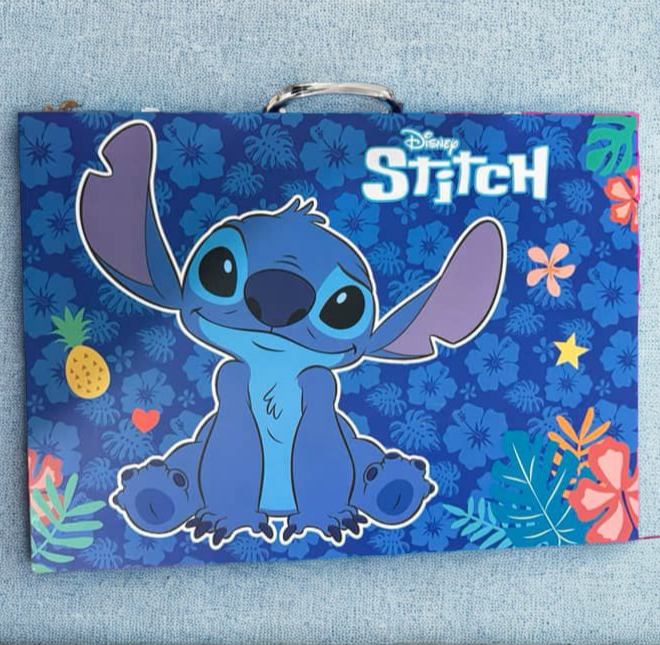 Stitch Coloring Box – 120-Piece Art Set