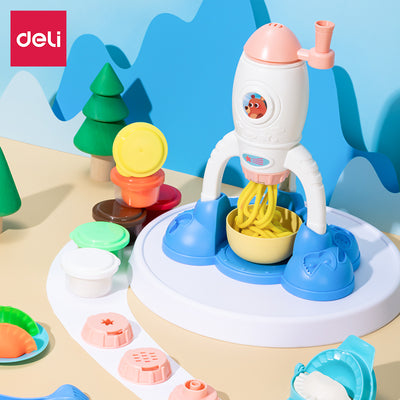 Space Rocket Dough Playset – Galactic Creativity for Little Hands
