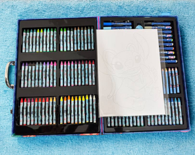 Stitch Coloring Box – 120-Piece Art Set