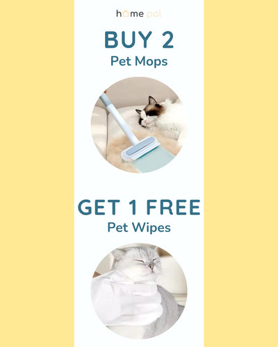 Buy 2 PetEase Mops Get 1 Free Pet Wipes