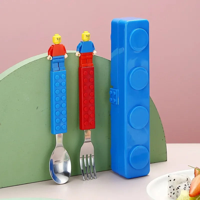Kids Cutlery Set Build-A-Bite