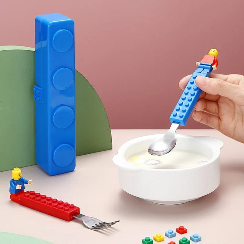 Kids Cutlery Set Build-A-Bite