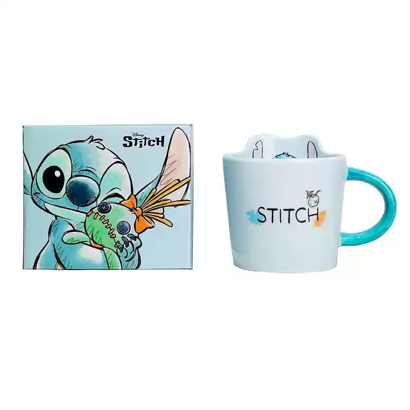 Stitch Ceramic Dining Set – 6 Pieces