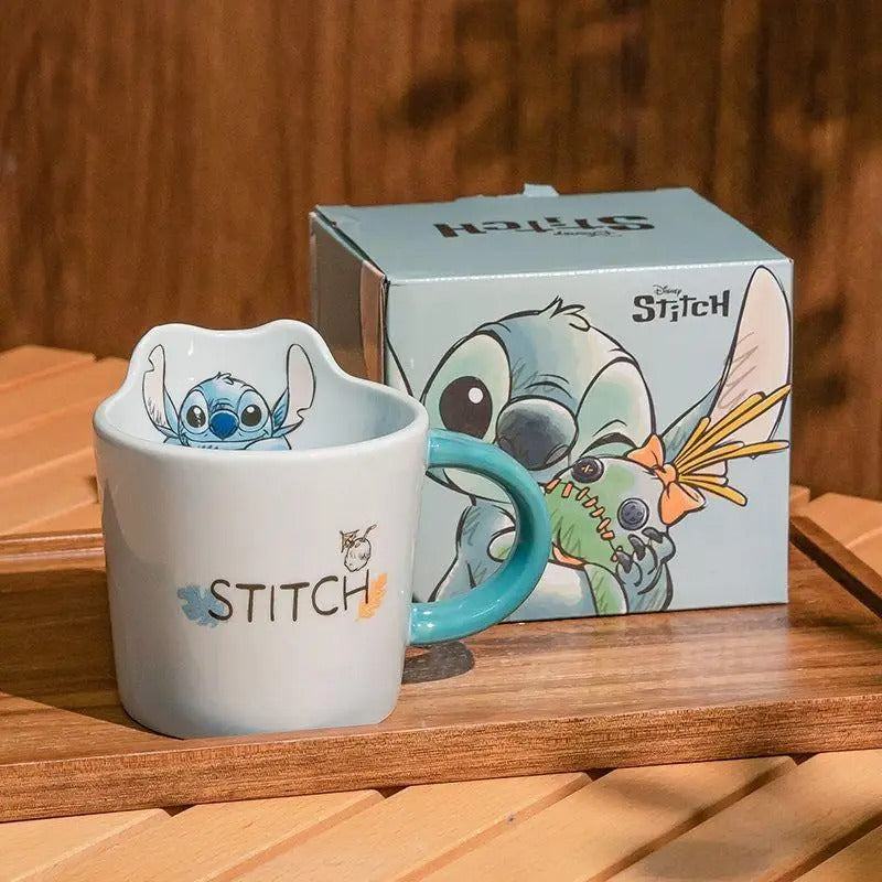 Stitch Ceramic Dining Set – 6 Pieces