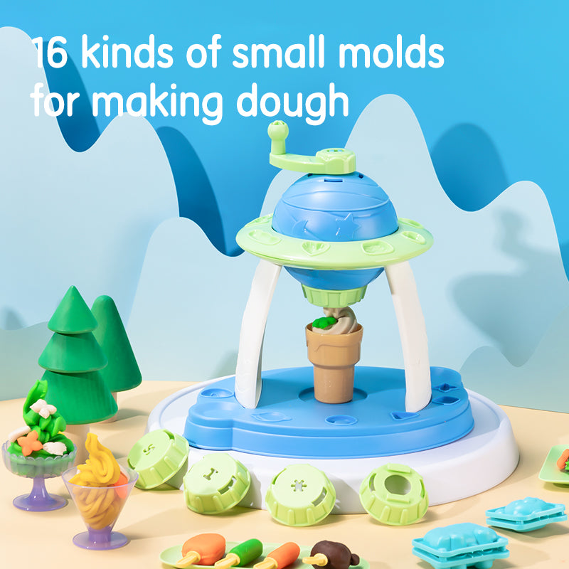 Ice-Cream Play Dough Factory – Creative Dessert Making for Kids