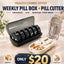 Health Combo Offer: Weekly Pill Box + Pill Cutter – Only $20