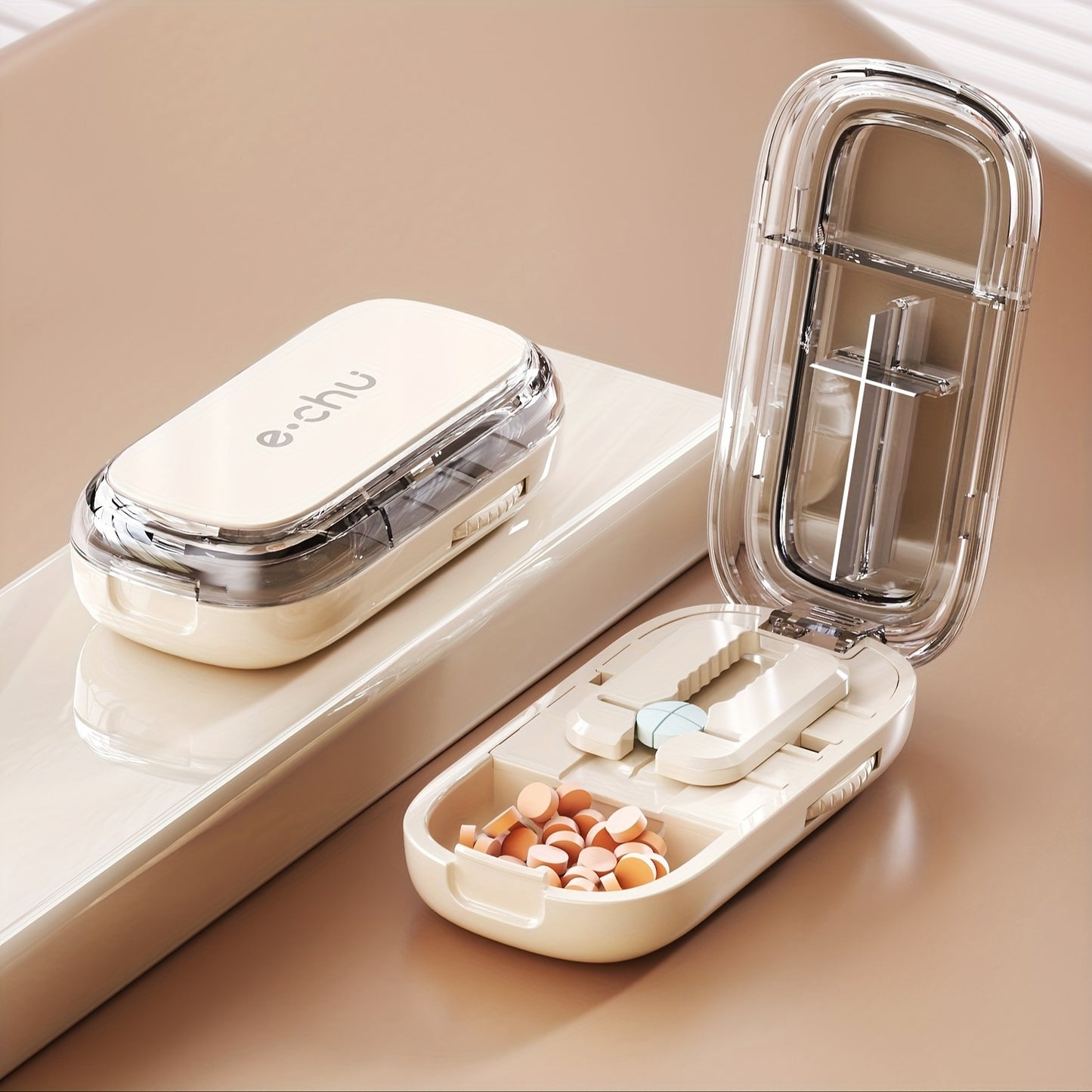Health Combo Offer: Weekly Pill Box + Pill Cutter – Only $20