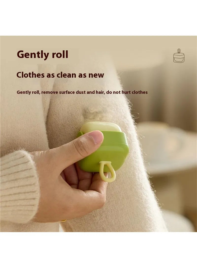 Portable Reusable Lint Roller – Matcha Green