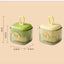 Portable Reusable Lint Roller – Matcha Green