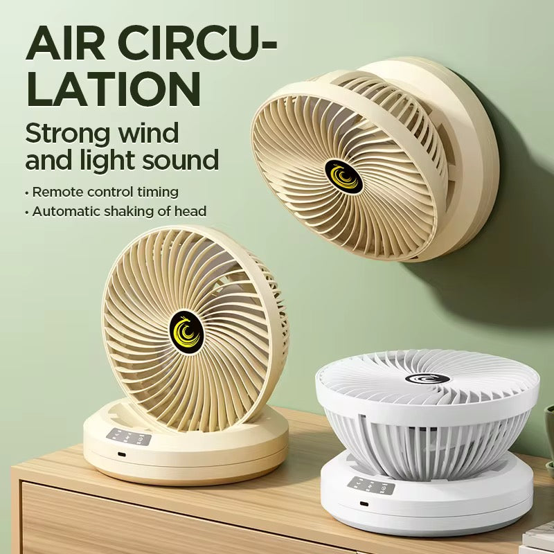 Portable Oscillating Air Circulation Fan