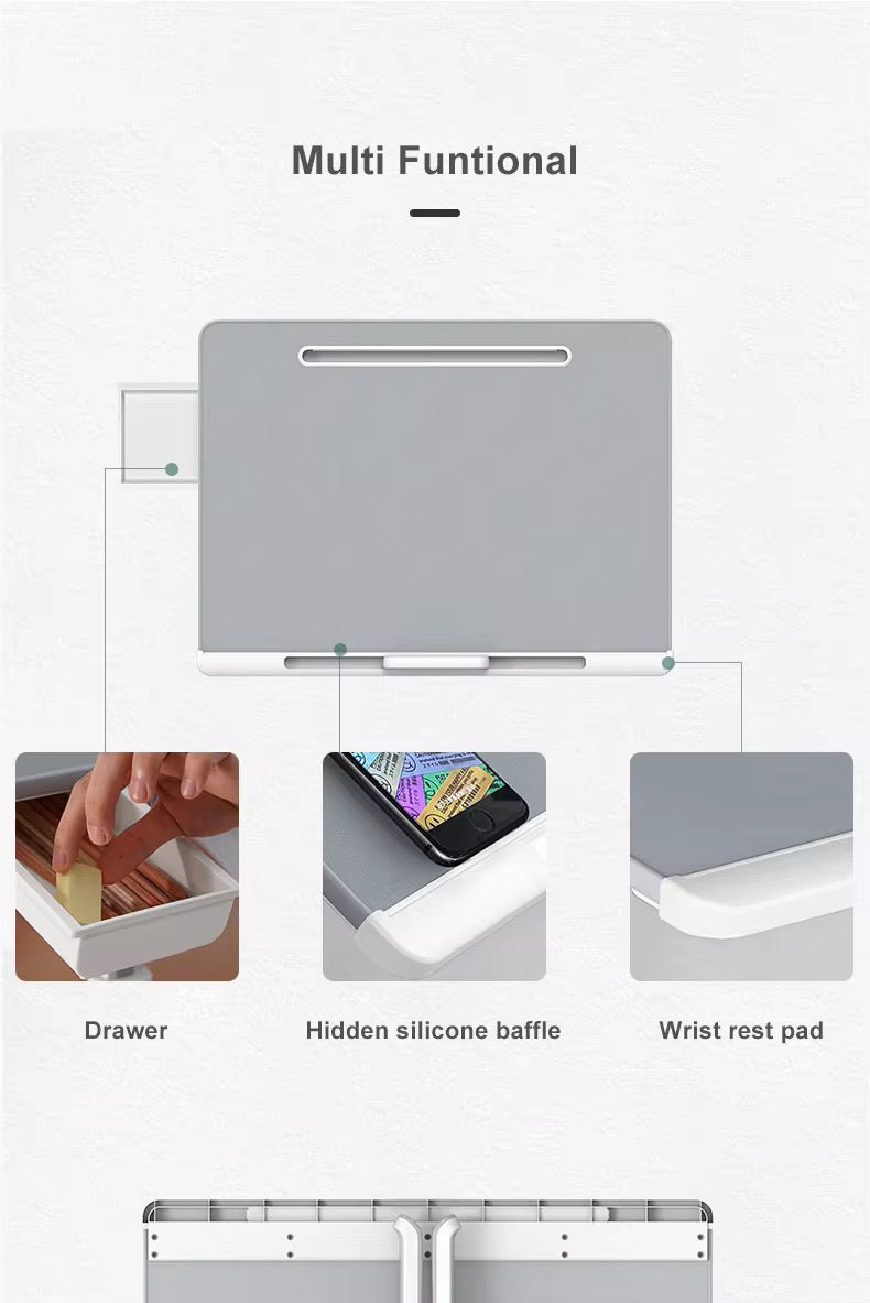 Adjustable Laptop & Study Table – Multi-Angle, Foldable & Ultra-Stable - XL