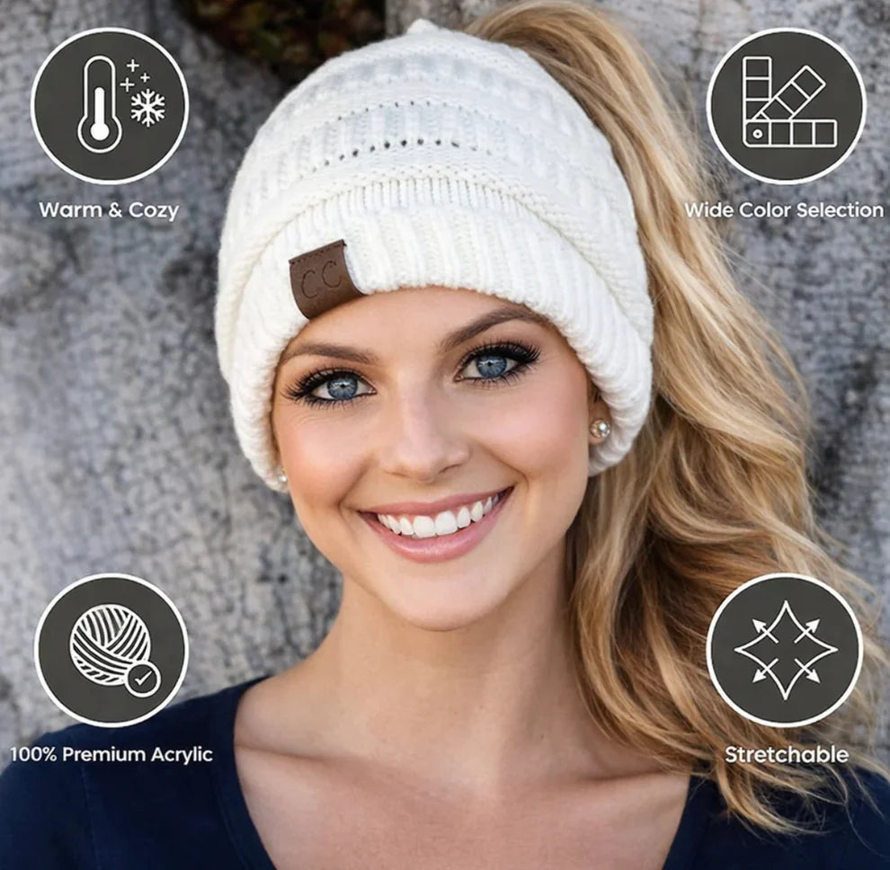 Pony Tail Beanie