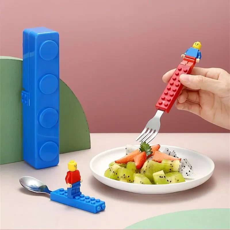 Kids Cutlery Set Build-A-Bite