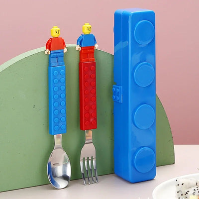 Kids Cutlery Set Build-A-Bite