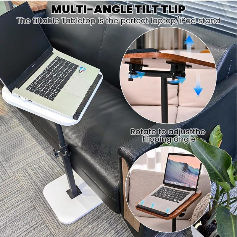 Multi-Angle Adjustable Side Table