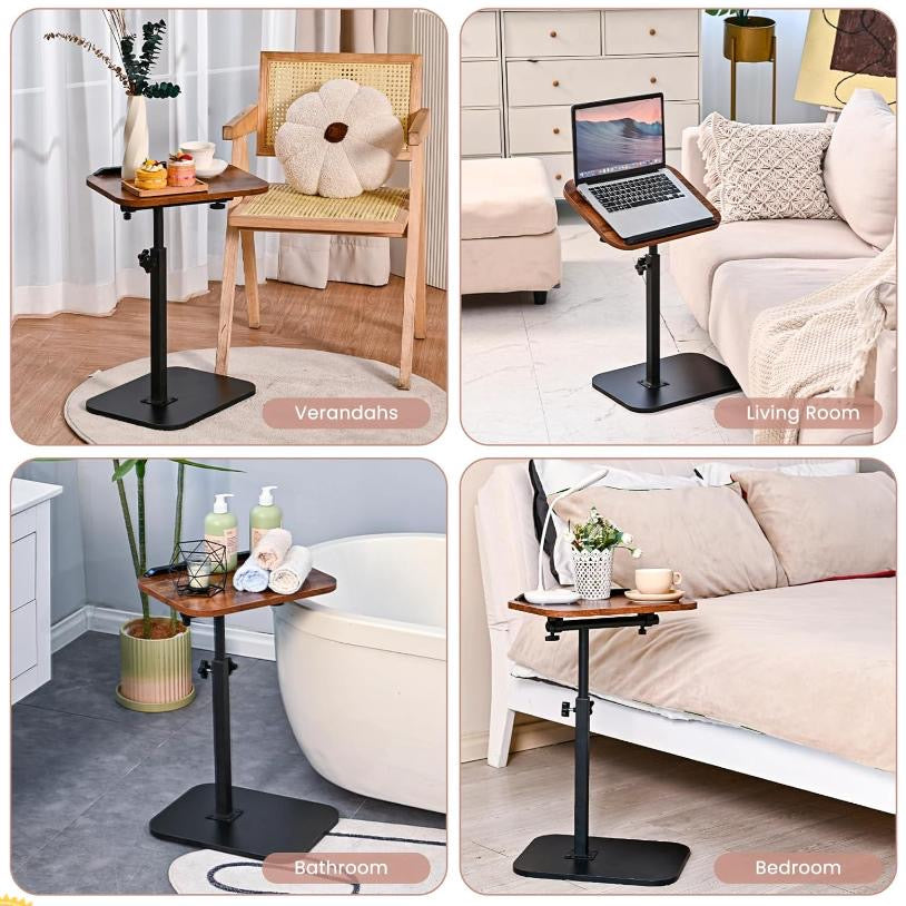 Multi-Angle Adjustable Side Table
