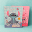 Stitch Binder Planner & Notebook - Blue & Pink