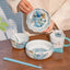 Stitch Ceramic Dining Set – 6 Pieces