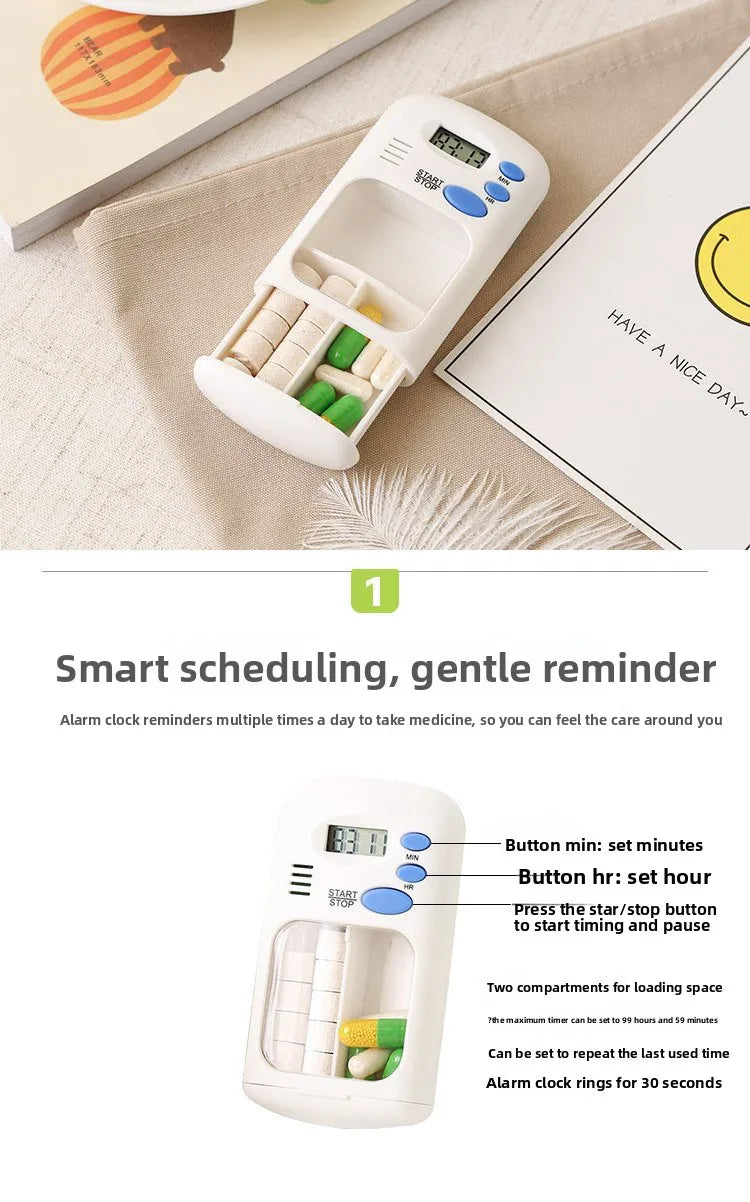 Pill Reminder SmartTime Box