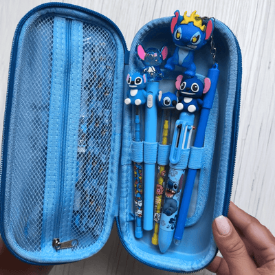 Stitch Pencil Case Set