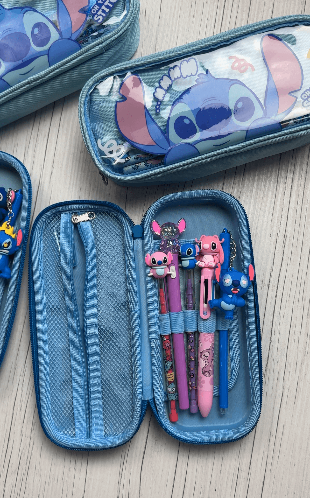 Stitch Pencil Case Set